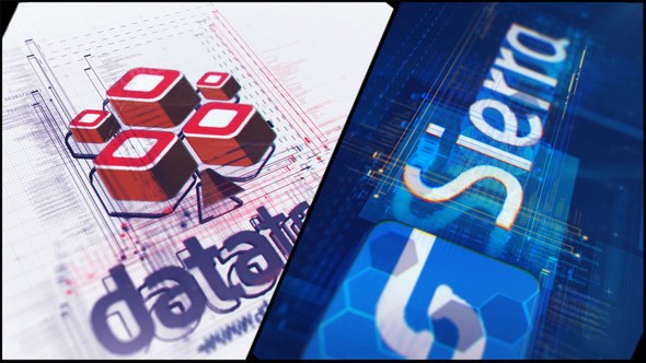 Videohive High Tech Logo V08 Glitch Reveal Logo Stings template preview