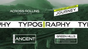 Videohive Motion Typography 59785218 Titles template preview