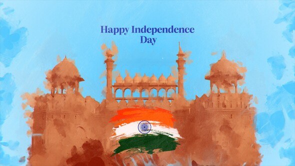 Videohive Indian Independence Day Logo 59225737 Logo Stings template preview