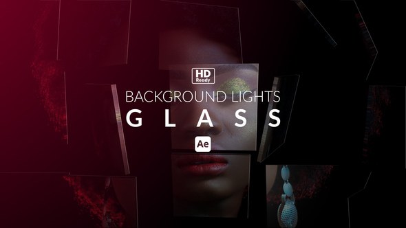 Videohive Background Lights Glass Video Displays template preview