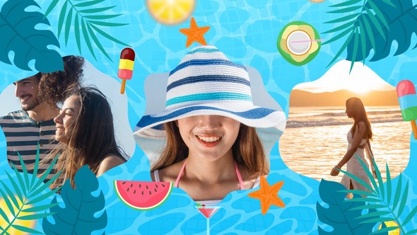 Videohive Summer Holiday 46831444 Elements template preview