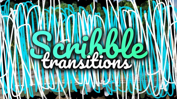 Videohive Scribble Transitions Elements template preview