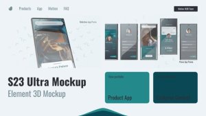 Videohive Dynamic App Promo - Demo Video Mockup Super Kit Product Promo template preview