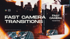Fast Camera Shutter Transitions for DaVinci Resolve Video Displays template preview