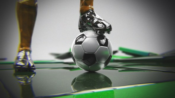 Soccer Broadcast Intro Video Displays template preview