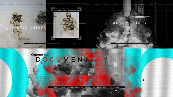 Videohive Documentary Teaser Openers template preview