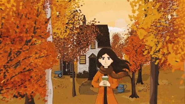 Videohive Autumn Intro Openers template preview