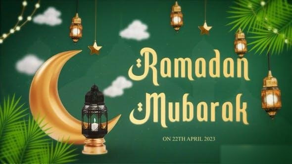 Videohive Ramadan Kareem Intro || Eid Mubarak Ramadan template preview