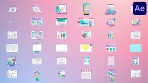 Videohive Interfaces And Screens for After Effects Elements template preview