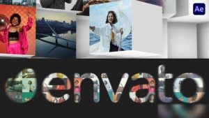 Videohive Mosaic Cubics Logo Reveal for After Effects Logo Stings template preview