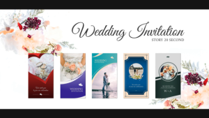 Videohive Instagram Story Wedding Invitation Elements template preview