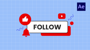 Videohive Social Media Subscribe Titles /Ae Titles template preview