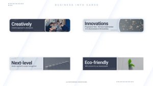 Videohive Business Info Cards Elements template preview