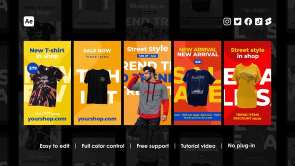Videohive Shopping Instagram Reels 45597470 Product Promo template preview