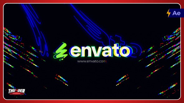 Videohive Dynamic Pixel Glitch Intro Logo Stings template preview