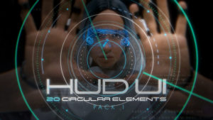 Videohive Hud UI Circular Elements - Pack 1 Elements template preview