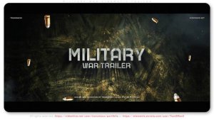 Videohive Military War Cinematic Trailer Titles template preview