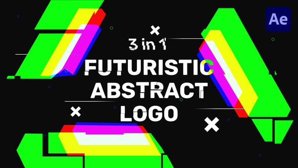 Videohive Futuristic Abstract Logo Logo Stings template preview