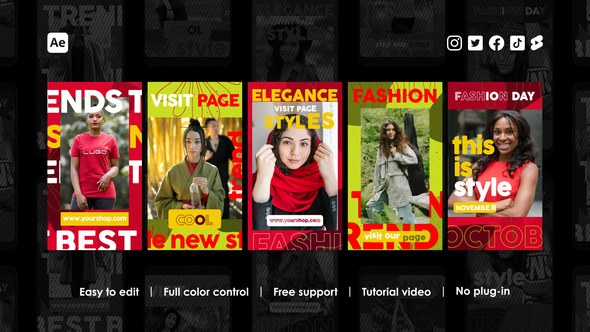 Videohive Fashion Instagram Stories 43306826 Product Promo template preview