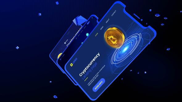 Videohive Cryptocurrency Product Promo template preview