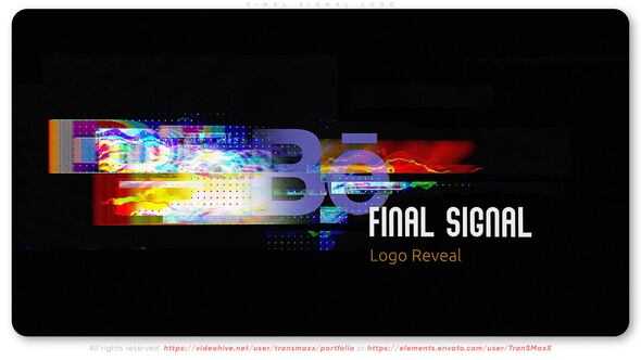 Videohive Final Signal Logo Logo Stings template preview
