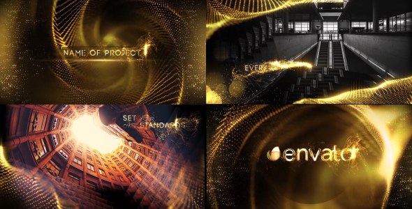 Videohive Golden Opener Openers template preview