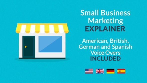 Videohive Small Business Marketing Explainer Openers template preview