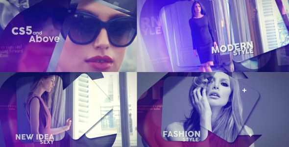 Videohive Glass Fashion Opener Openers template preview