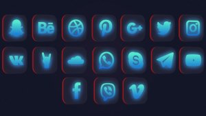 Videohive Social Media Logo Pack Logo Stings template preview