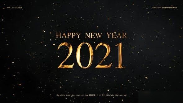 Videohive New Year Countdown 2021 29697270 Openers template preview