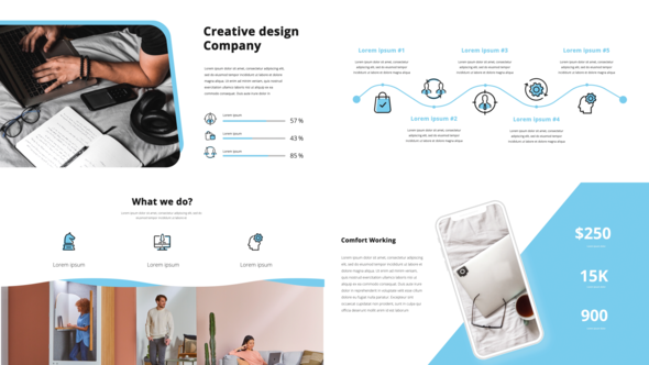 Videohive Fresh Corporate Presentation Openers template preview