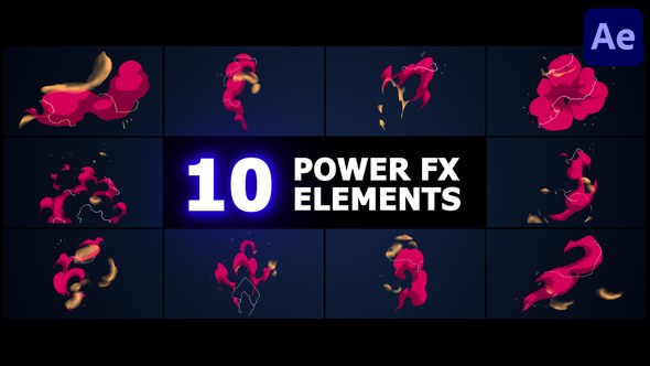 Videohive Power Elements | After Effects Elements template preview