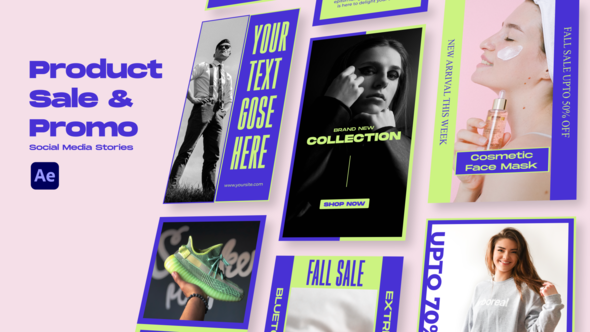 Videohive Product Sale and Promo Social Media Stories Product Promo template preview