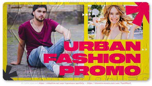 Videohive Strong Urban Fashion Promo Product Promo template preview