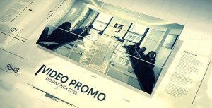 Videohive Tech Style Promo Video Displays template preview