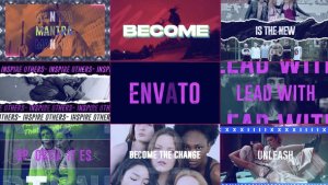 Videohive Grunge Opener Vibrant Openers template preview