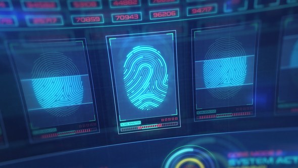 Videohive HUD Access Technology Intro Logo Stings template preview
