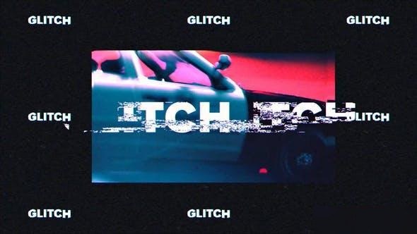 Videohive Glitch Urban Intro Openers template preview
