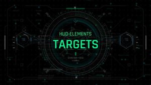 Videohive HUD Elements Targets Elements template preview