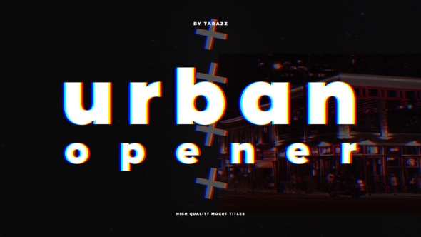 Videohive Urban Opener 25020829 Openers template preview