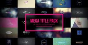 Mega Titles/ Simple Clean Titles Intro/ Modern Vintage Openers/ Presentations Typography/ Broadcast Video Displays template preview