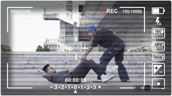 Videohive Camera Recording Overlay Pack | After Effects Template Elements template preview