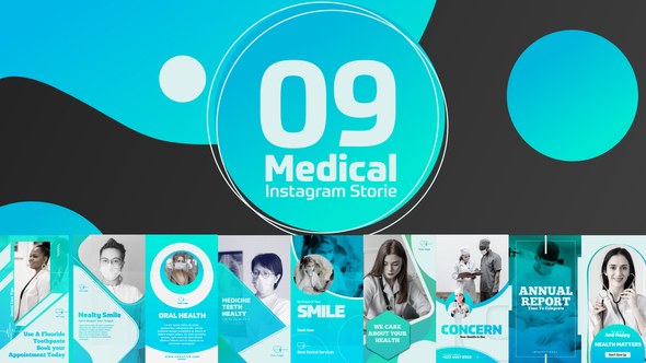 Videohive Medical Instagram Stories 49914797 Product Promo template preview