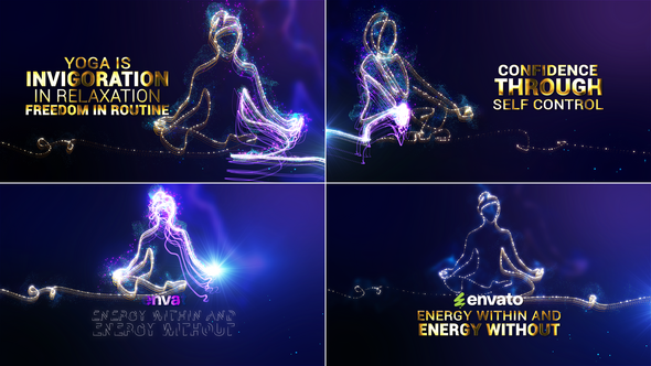 Videohive Yoga Day Greetings // Relax Meditation Yoga Openers template preview
