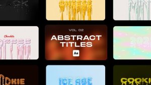 Videohive Abstract Titles Vol 02 Titles template preview