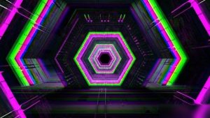 Videohive Tunnel Glitch Logo Logo Stings template preview