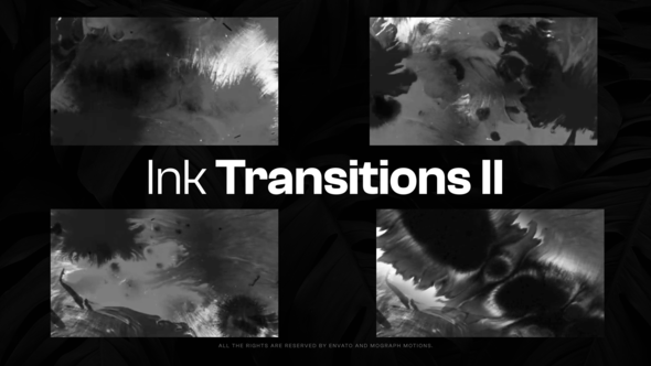 Videohive 20 Ink Transitions II Broadcast-packages template preview