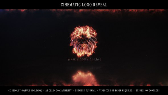 Videohive Cinematic Logo Reveal Logo Stings template preview