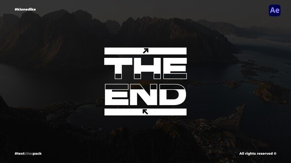 Videohive Text Titles 55276001 Titles template preview