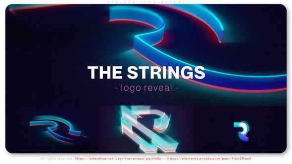 Videohive Strings Logo Reveal 51950691 Logo Stings template preview